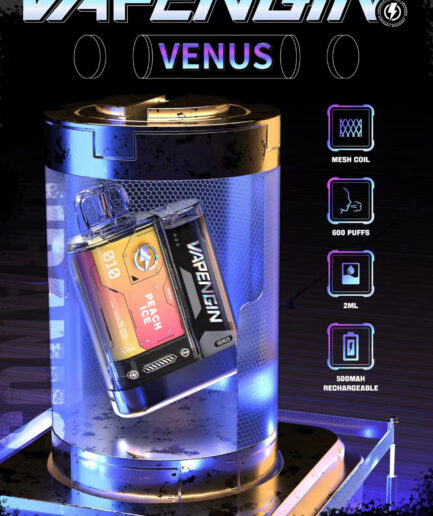 【VAPENGIN VENUS 金星煙彈】VENUS金星主機專用,新款 4ML換彈, 2000口,2顆裝 臺灣電子煙專賣 vape 維納斯糖果