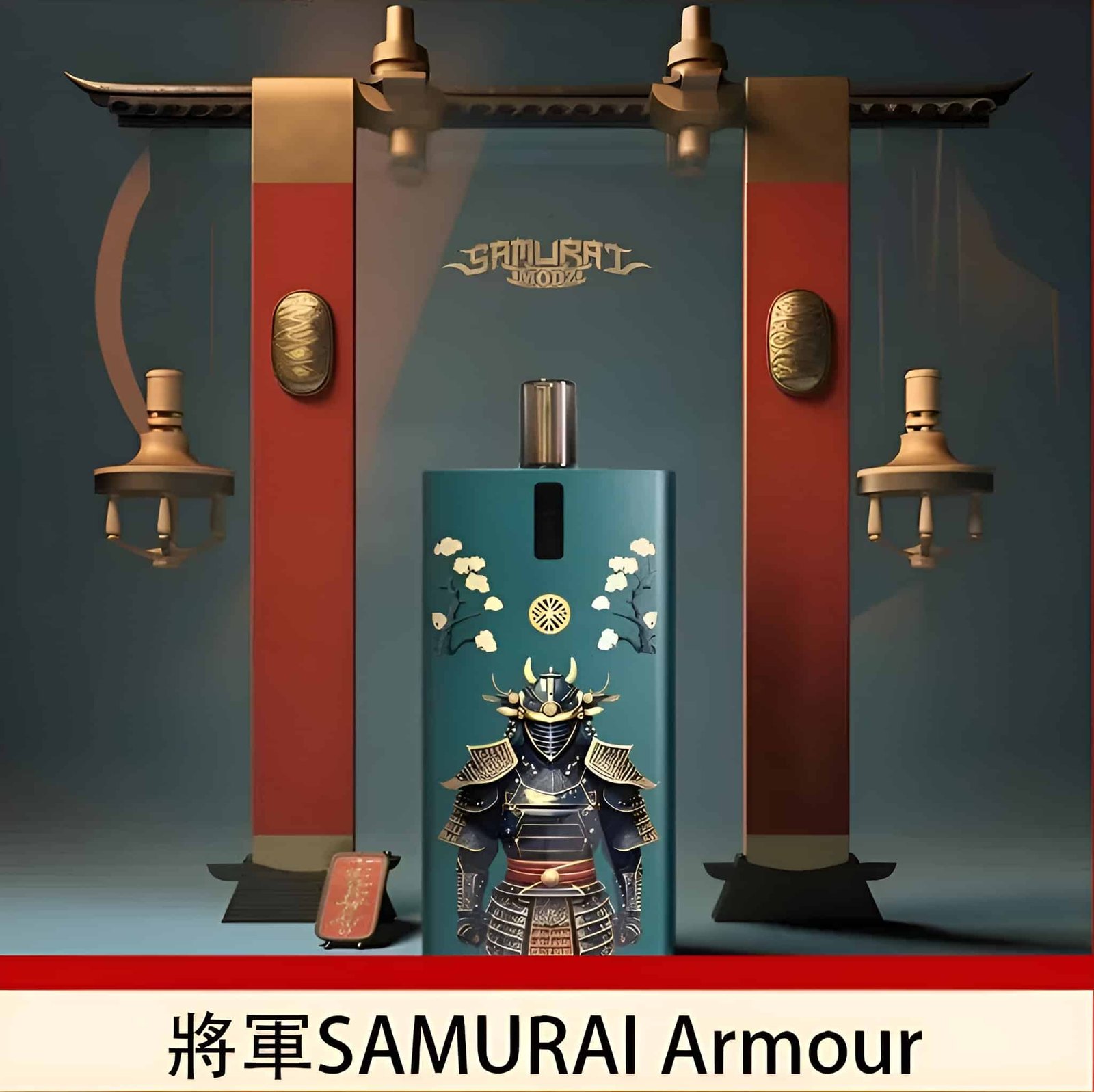 【小煙套組】SAMURAI ARMOUR小煙煙桿 將軍鎧甲 註油式主機｜台灣現貨