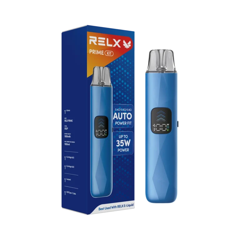 RELX 悅刻全系列比較|雲霧市集正品悅刻拋棄式、煙彈與主機一次看懂 3 RELX Prime Kit 悅刻註油主機