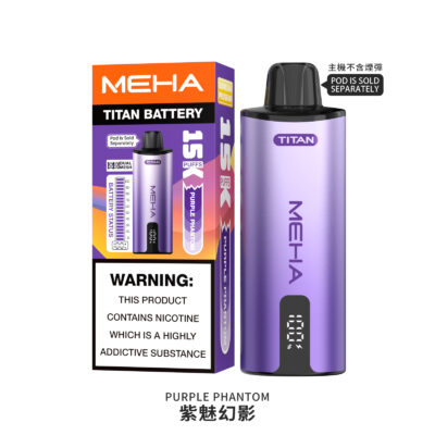 MEHA拋棄式電子煙產品外觀｜MEHA TITAN 15000口拋棄式電子…